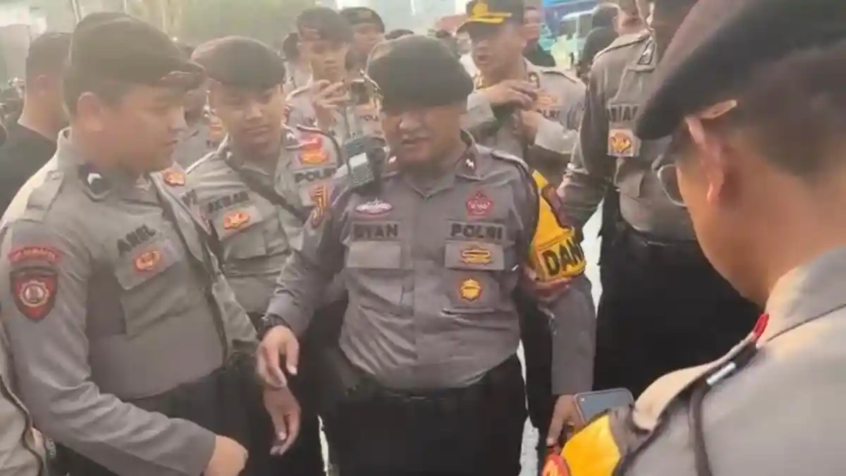 Aipda Dyan Terluka dalam Bentrok dengan Mahasiswa Aliansi Cipayung