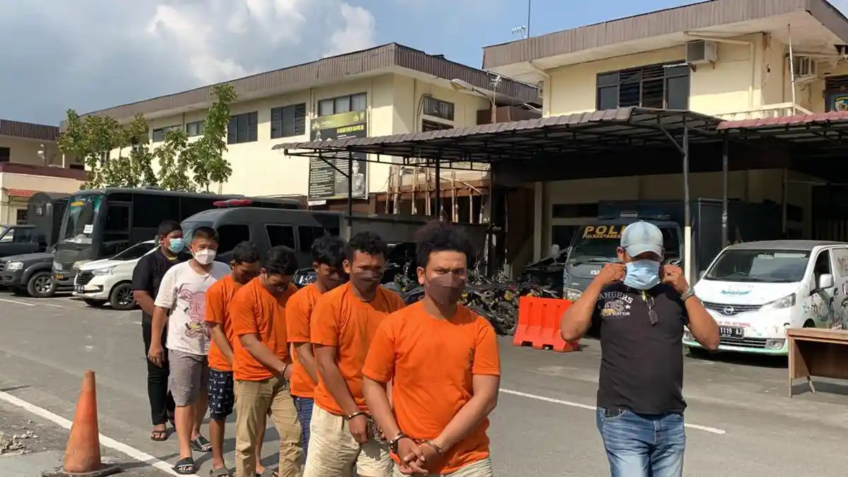 INILAH 5 Pelajar Pembunuh Siswa SMK Negeri 9 Medan, Resmi Jadi Tersangka