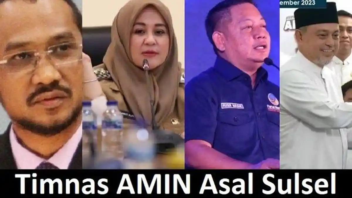 Tokoh Sulsel di Timnas Anies-Muhaimin: Dari Abraham Samad Hingga Eks Wawali Makassar Fatmawati Rusdi