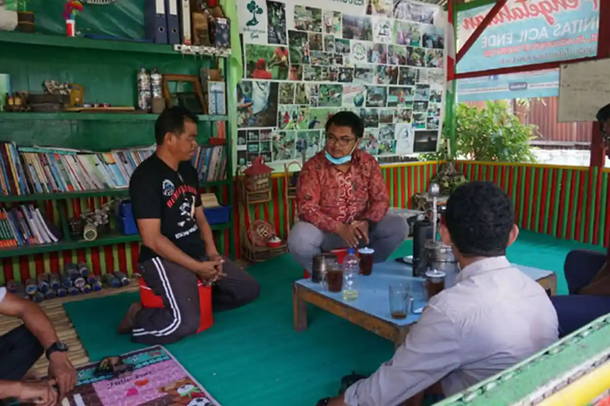 Anak Cinta Lingkungan Dukung Pemda Ende Suskeskan TOSS, Tukar Sampah dengan Pellet