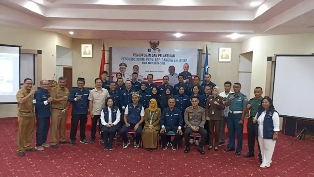 Pengurus KORMI Bangka Belitung Masa Bakti 2024-2028 Resmi Dilantik