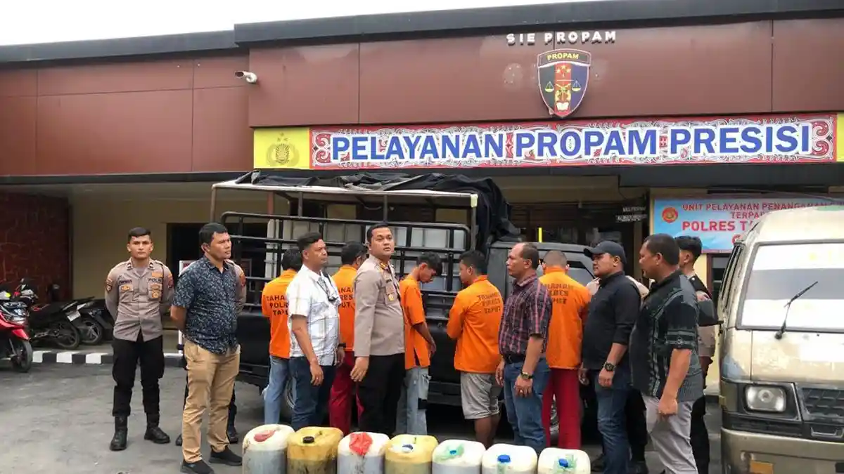 Mobil Pickup Isi Solar Subsidi sampai 500 Liter, Polres Taput Bongkar Kecurangan Operator SPBU