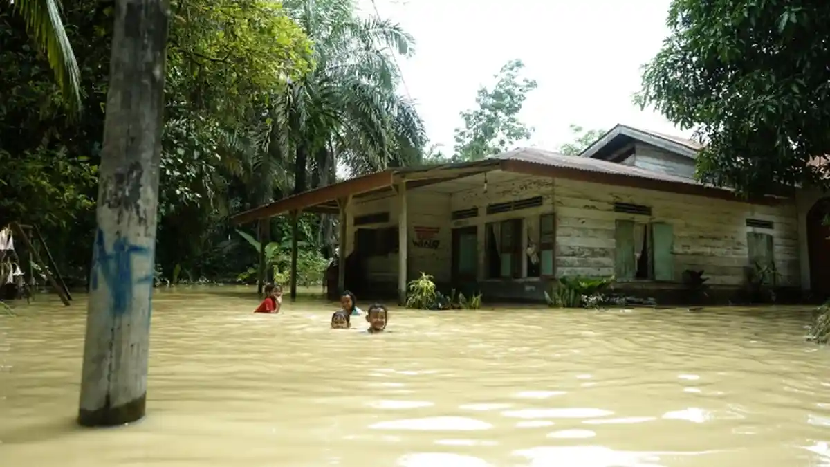Ratusan Rumah di Desa Piasa Ulu Tenggelam, Warga: Desa Kami Seperti Kuali
