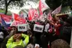 Unjuk Rasa Rapat Pleno KPU
