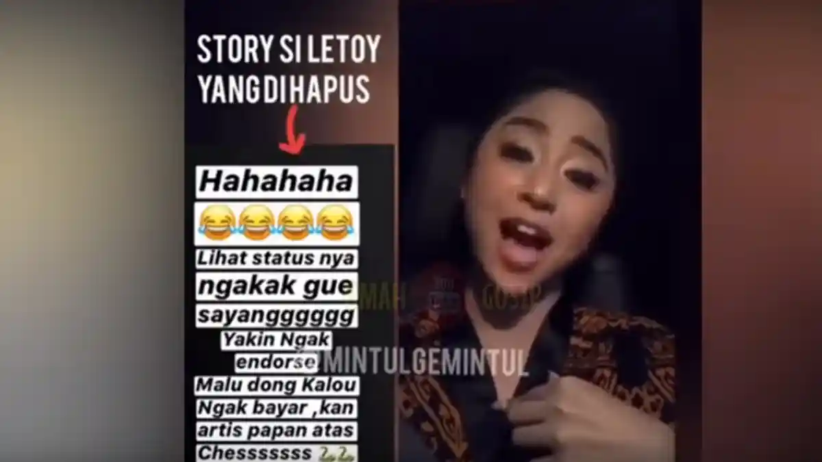 Difitnah Seperti Ini, Dewi Perssik Ancam Laporkan Teman Ponakannya Meldi ke Polisi