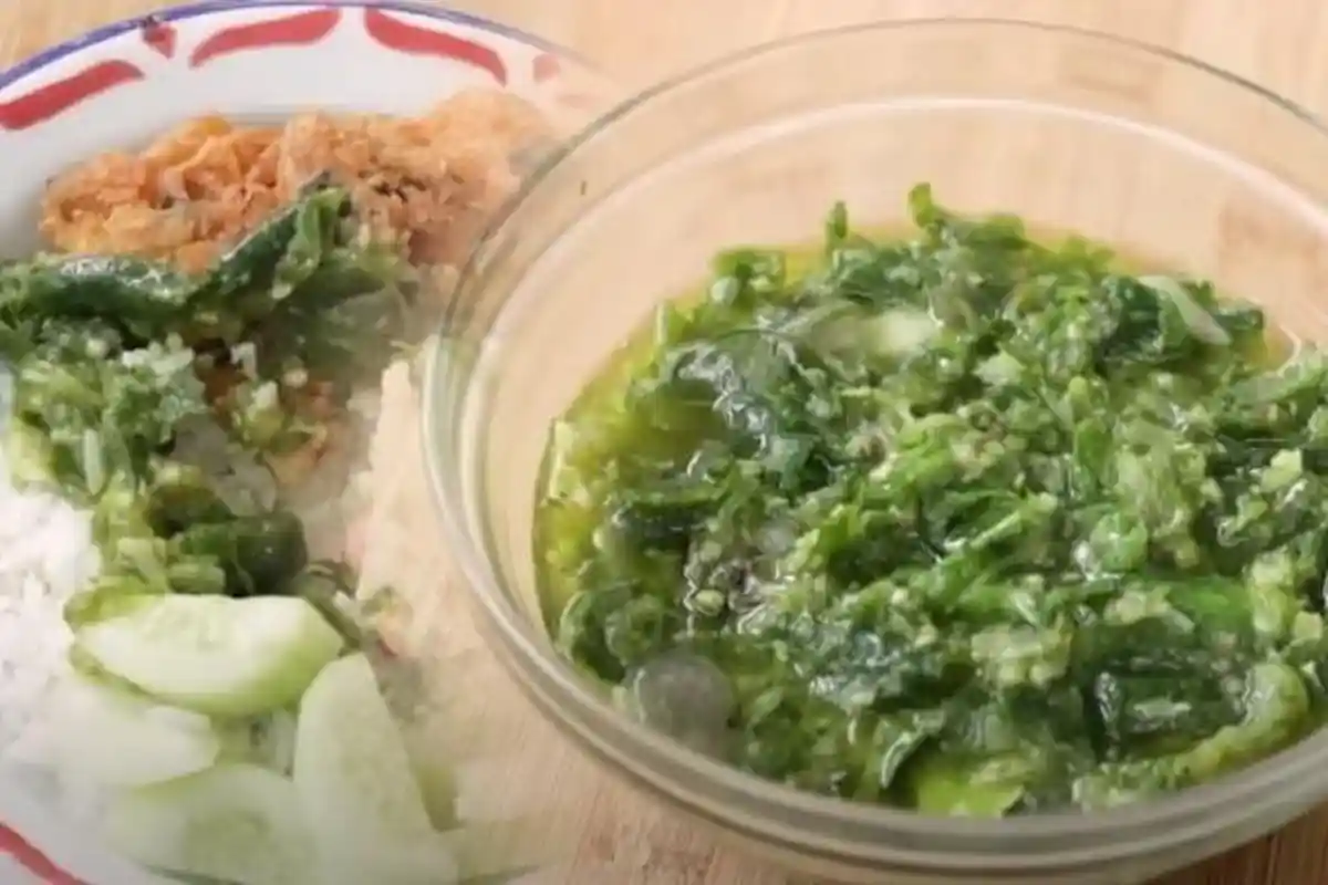 Gurih Wangi, Resep Sambal Cabe Ijo ala Chef Devina, Lengkap Tips Agar Warnanya Tak Hitam dan Pahit