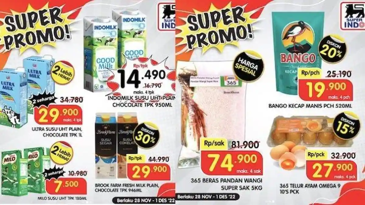 Promo Superindo Hari Ini: Ada Super Promo, Diskon Sabun Mandi, hingga Fresh Deals