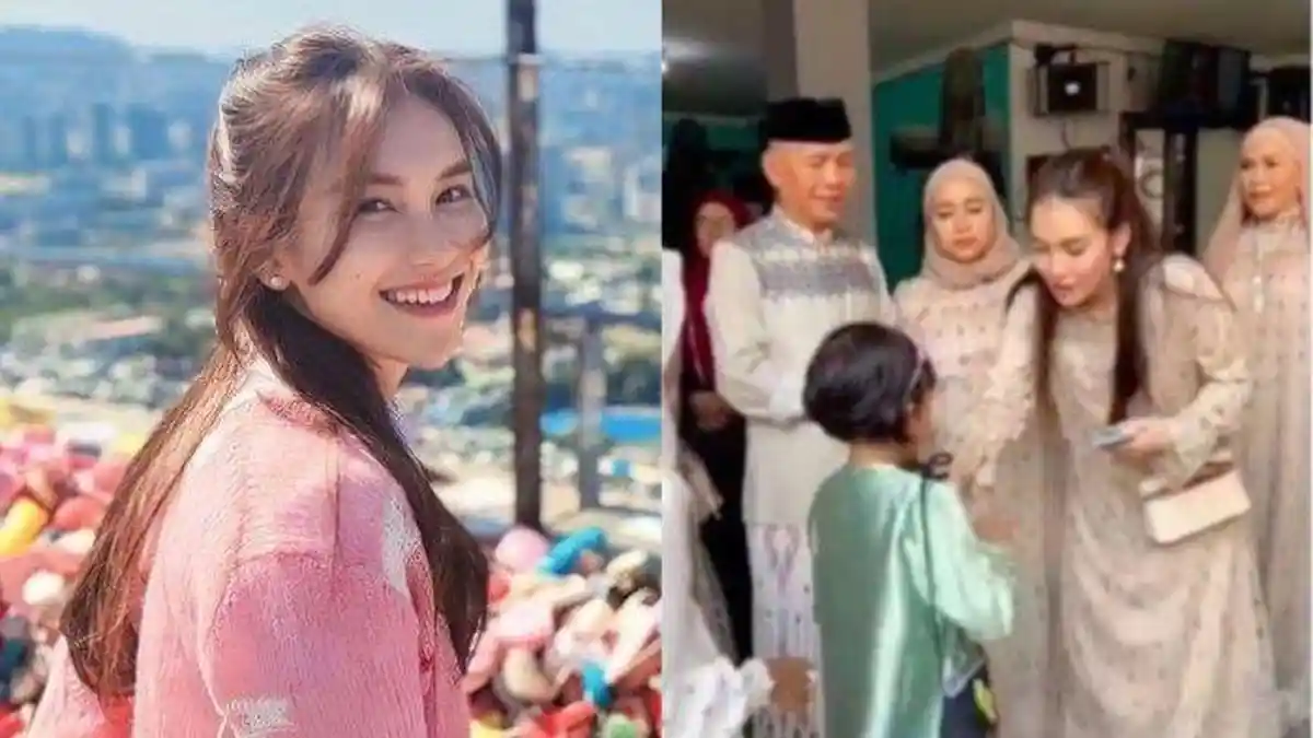 Ayu Ting Ting Bagi THR ke Tetangga Malah Kena Nyinyir, Nominal Uang Jadi Sorotan