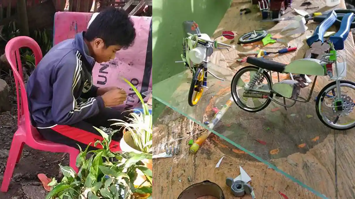 Cerita Haru Dibalik Mainan Berbahan Kaleng Bekas, Masih Punya Ayah tapi Tinggal di Panti Asuhan