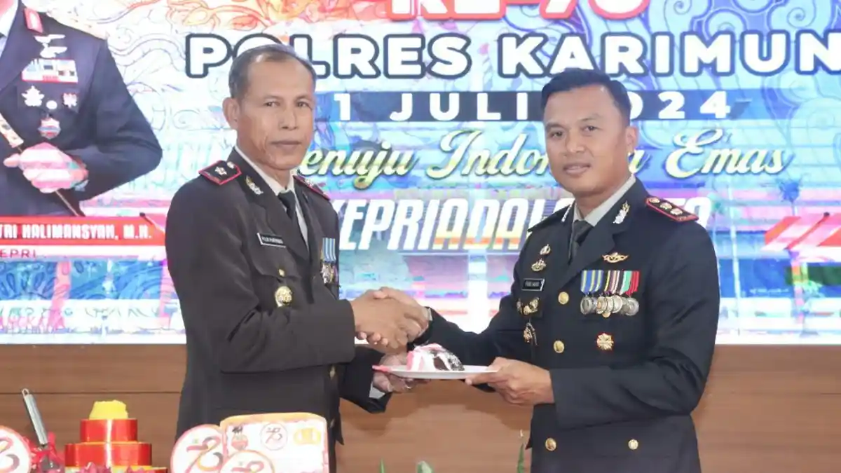 HUT Bhayangkara, Polres Karimun Masuk Polres Terbaik se-Indonesia