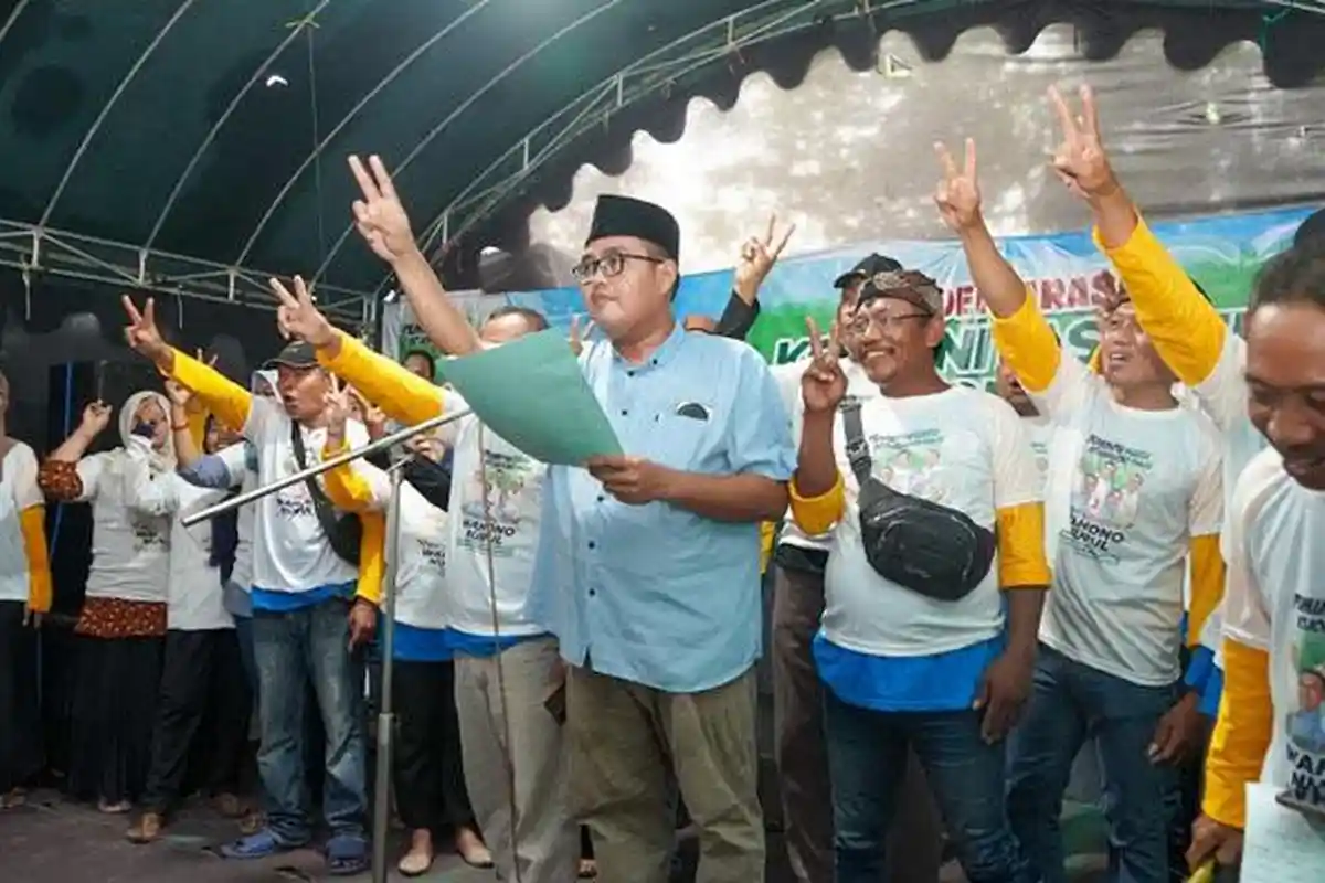 Komunitas UMKM Bojonegoro Deklarasi Gabung Relawan Luwih Apik Dukung Wahono-Nurul