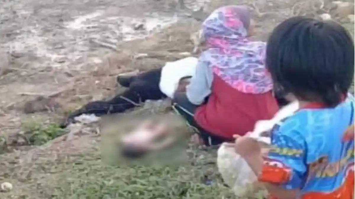Kecelakaan Maut, Wanita Hamil 9 Bulan Tewas, Bayinya Keluar Kandungan, Tabrakan dengan Motor Lain