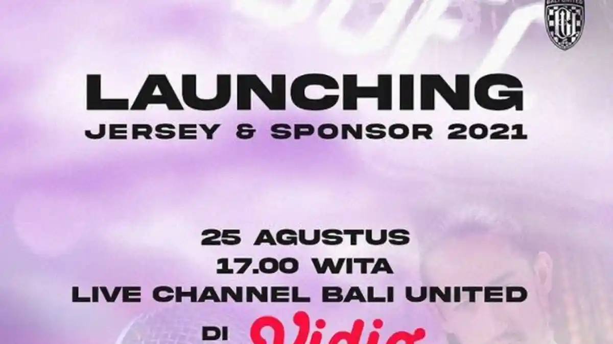 Bocoran Jersey Baru Bali United, Live Launching di Vidio.Com, Yabes: Pastinya Tambah Daya Tarik