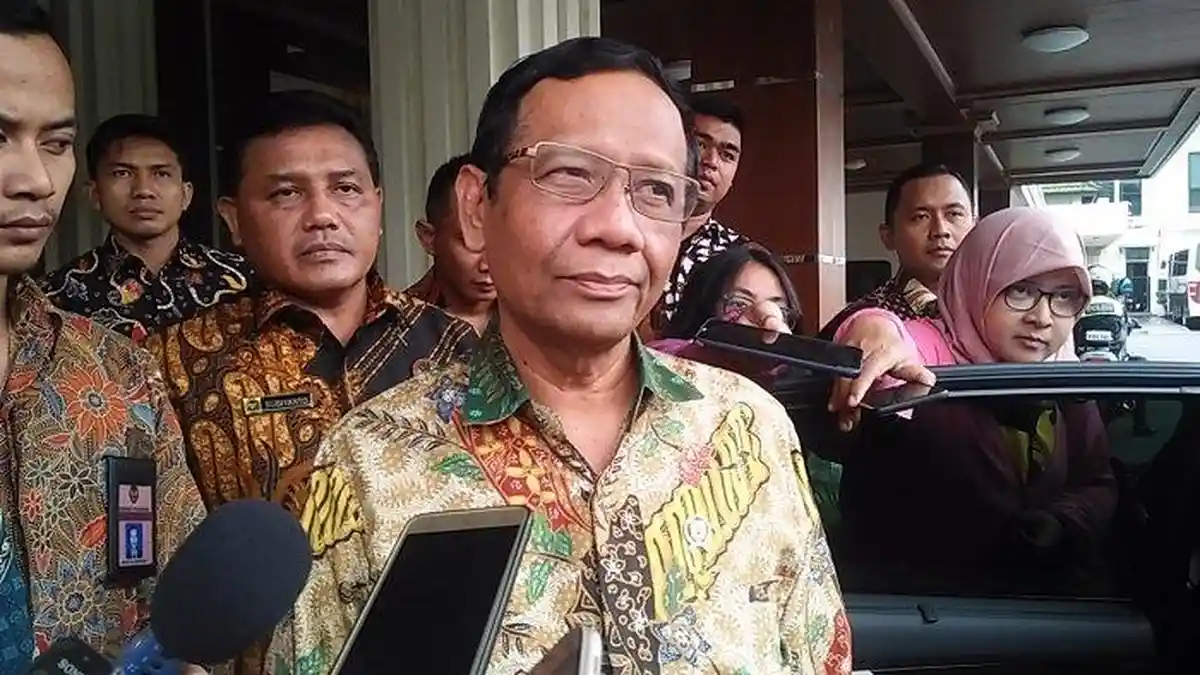 Ditanya soal Komisioner KPU Kena OTT KPK, Reaksi Mahfud MD: Ya Ndak Apa-apa