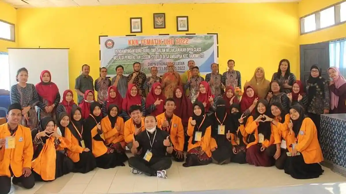 Guru SMPN 8 Konawe Selatan Sultra Diberi Pemahaman Tentang Lesson Study
