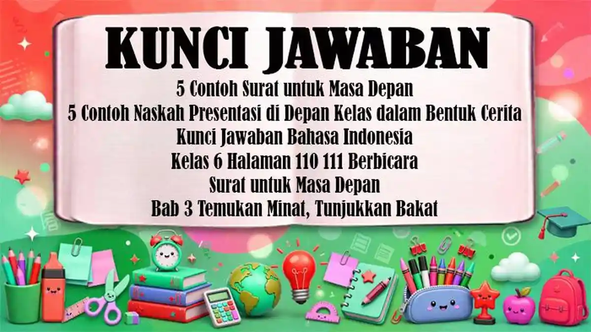 5 Contoh Surat untuk Masa Depan, 5 Contoh Naskah Presentasi di Depan ...