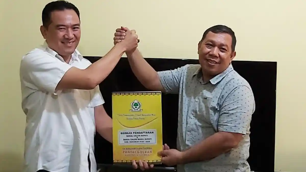 Mantan Anggota Dewan Daftar Cawabup Sidoarjo lewat Partai Golkar