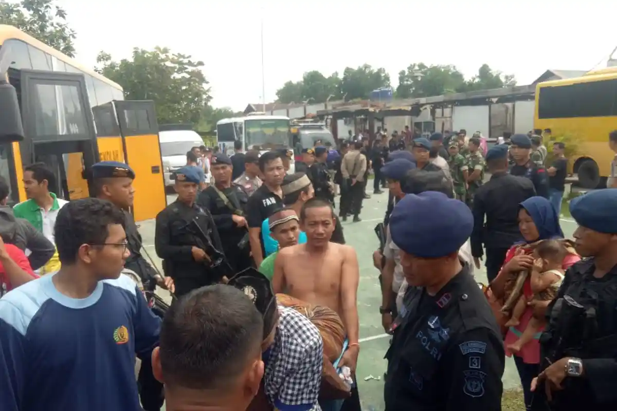 UPDATE Dua Senjata Api Masih Hilang, Ini Kronologi Lengkap Kerususahan di Rutan Kelas II B Siak Riau