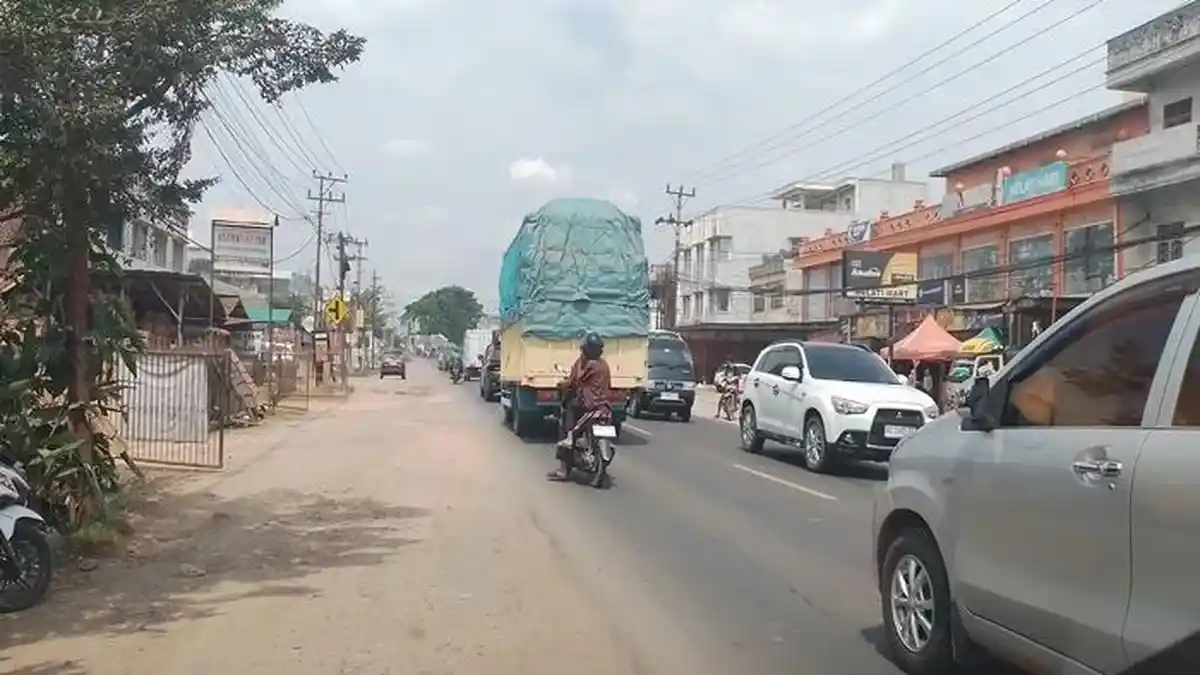 Kondisi Jalintim Palembang-Betung di Arus Balik Lebaran 2026, Titik Rawan Macet Masih Lancar
