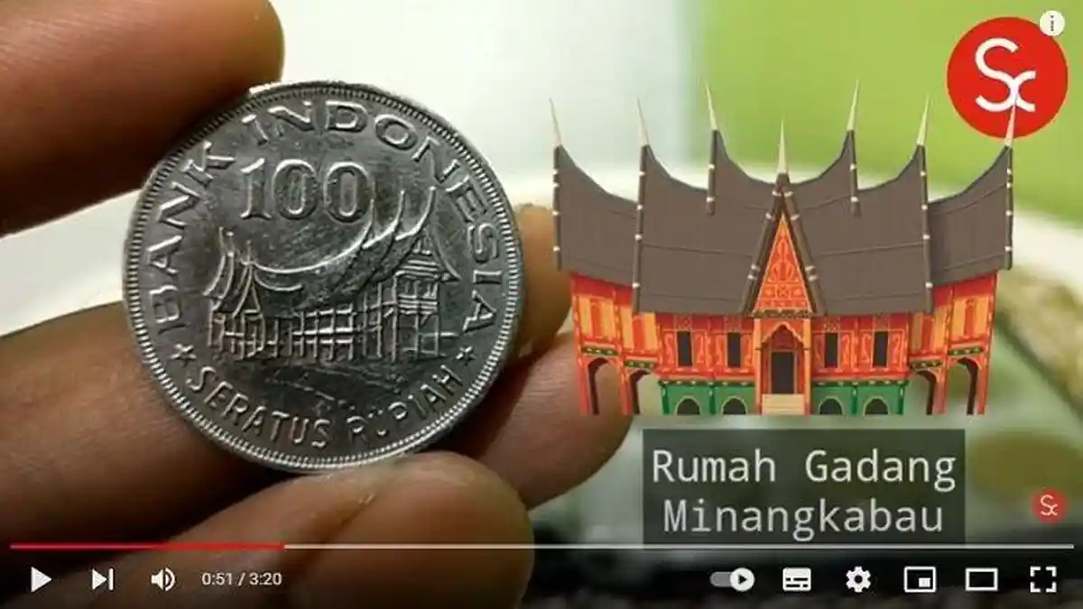 Masih Simpan Uang Logam Rp 100 Rumah Gadang? Kini Diburu Kolektor, Harganya Fantastis