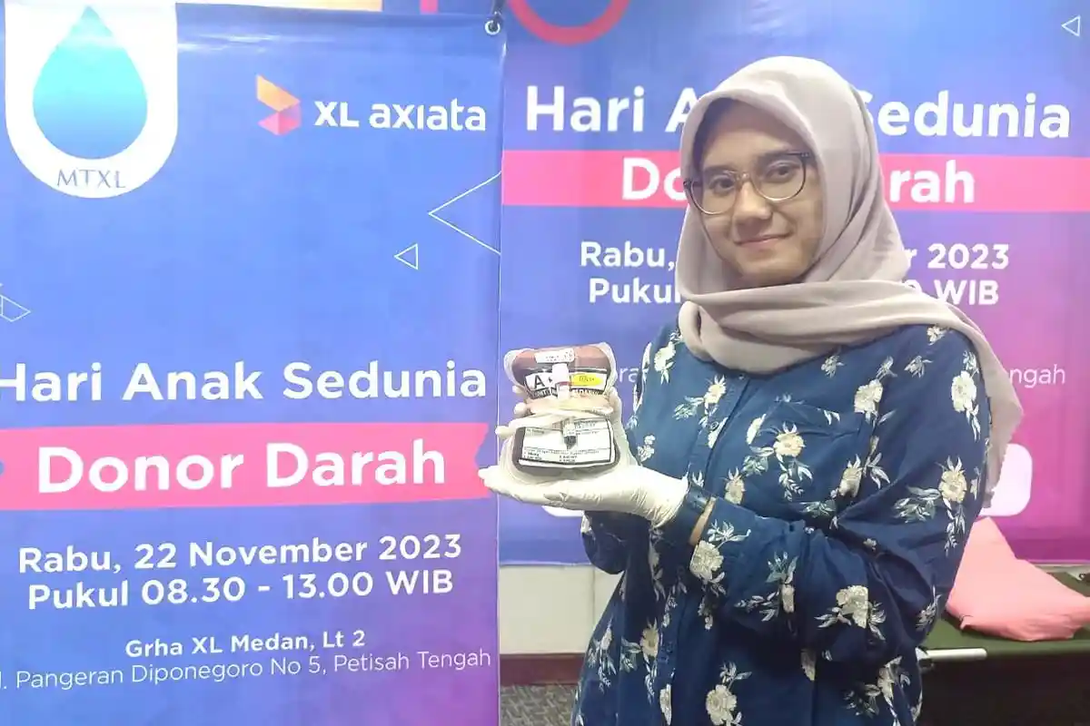 Karyawan XL Axiata dan Komunitas Jurnalis Rutin Donor Darah Ratusan Kantong Darah Sudah Disumbangkan