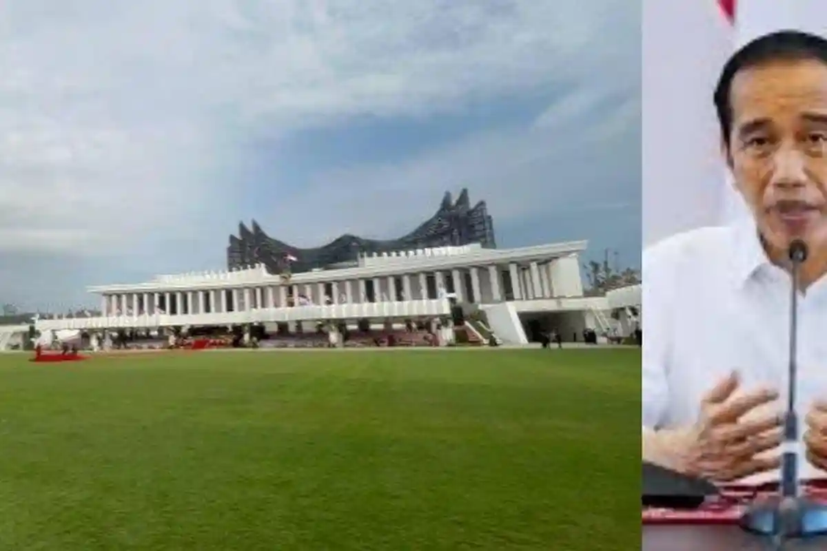 Jokowi Hanya 40 Hari Berkantor di IKN, Balik ke Jakarta Sehari Sebelum Prabowo Dilantik