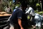 Warga Dusun 6 Pringsewu Patungan Cor Jalan Tani 300 Meter Tanpa Bantuan Pemerintah