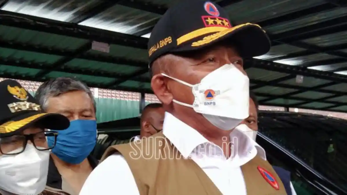 Kepala BNPB Tinjau RS Lapangan Idjen Boulevard Kota Malang, Ingatkan Protokol Kesehatan