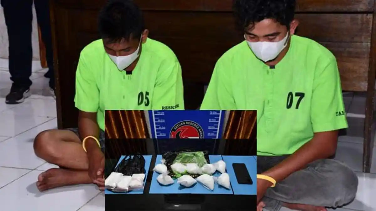 Dua Pemuda, Ditangkap Polisi di Aceh Timur Karena Narkoba, Satu Diantaranya Mahasiswa