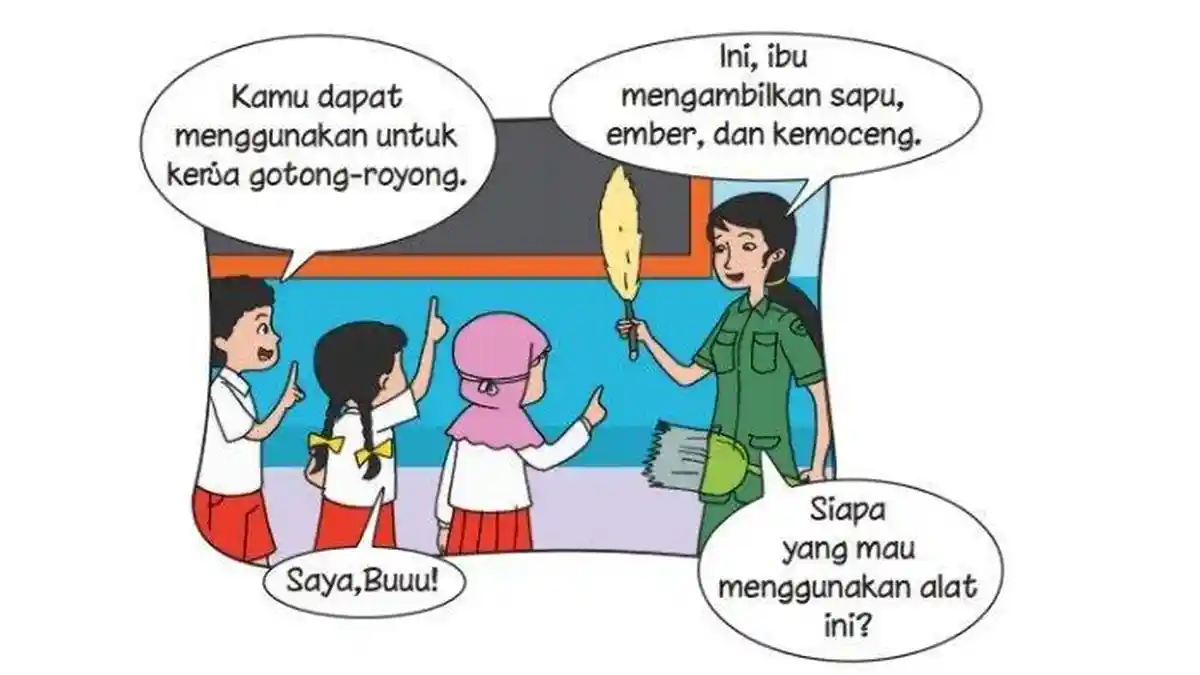 KUNCI JAWABAN Tema 5 Kelas 2 SD/MI Halaman 76 77 78 79 80 81 Tuliskan Contoh Ungkapan Minta Tolong