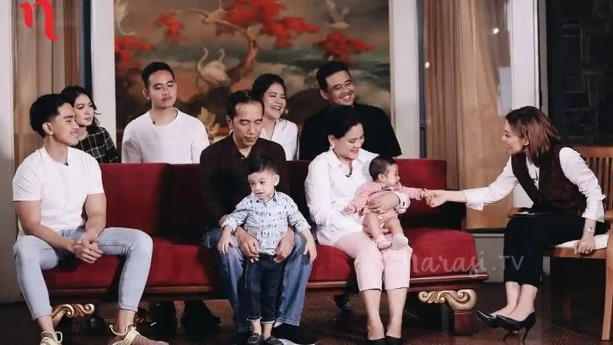 Nama Anak-anak Presiden Jokowi Ternyata Punya Makna, Sang Pemimpin, Berani dan Dirahasiakan