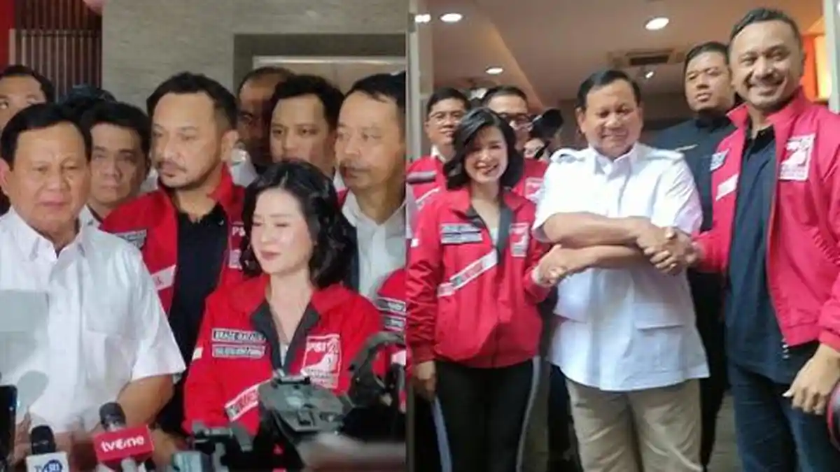 Prabowo Kunjungi PSI yang Dicap Partai Bocah Ingusan, Sindir PDIP?