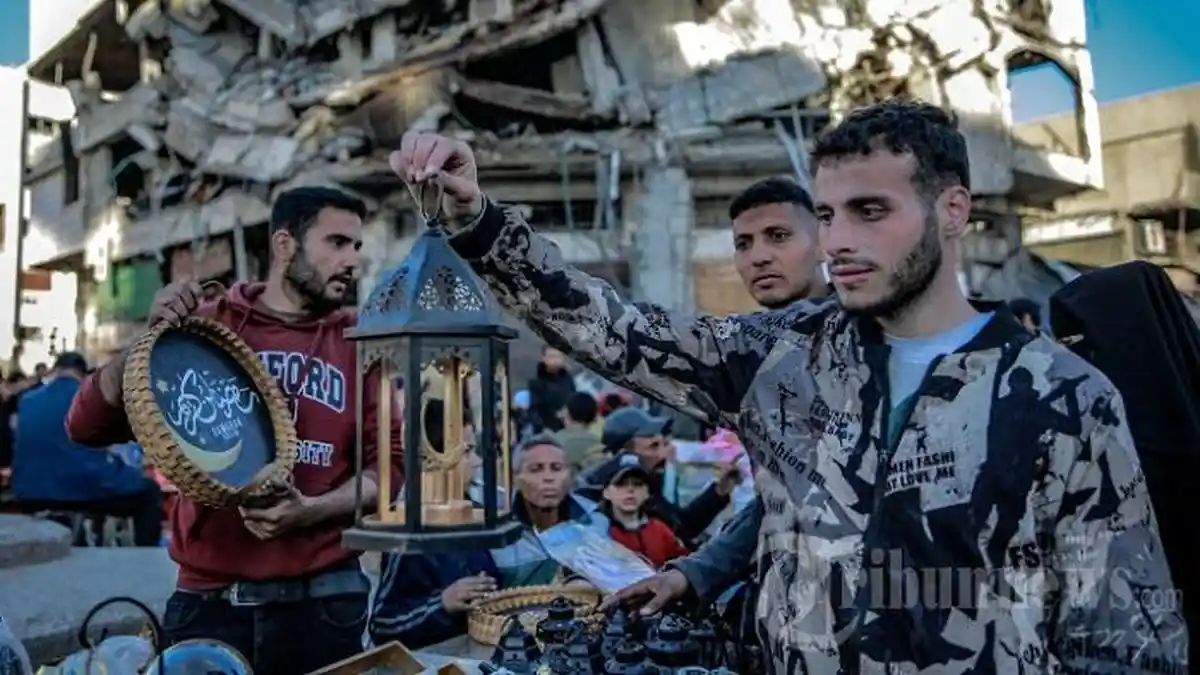 Warga Gaza Menyambut Idulfitri 2024 di Tengah Ancaman Kelaparan