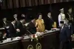Suasana Pidato Presiden