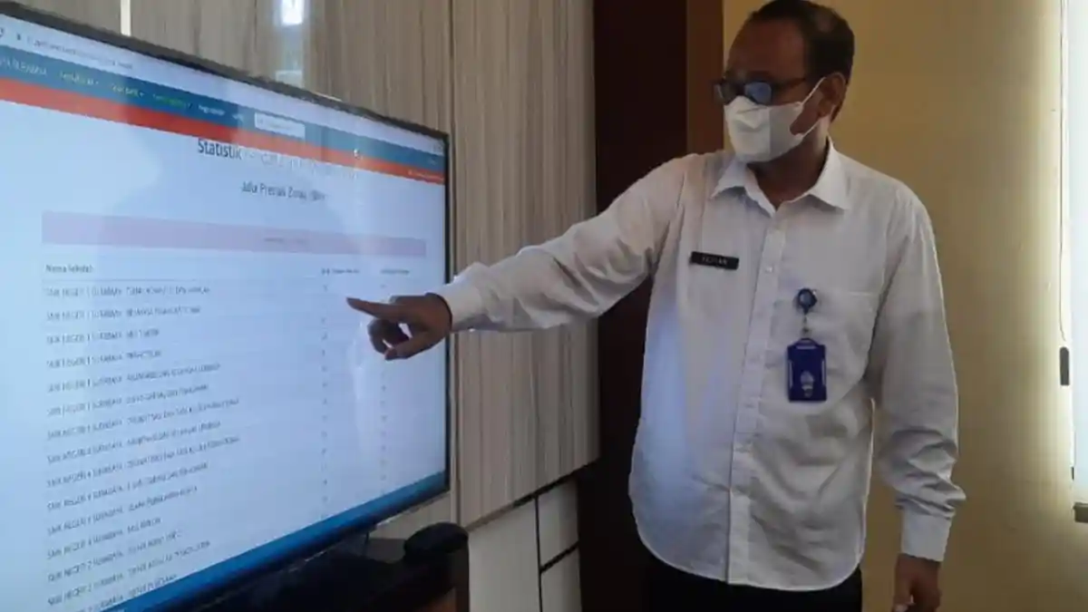 Jarak Terjauh Pendaftar PPDB SMK Jalur Zonasi Capai 97727 Meter