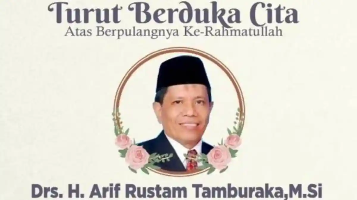 Ungkapan Duka Wafatnya Ketua FKUB Sultra Rustam Tamburaka, Meninggal ...