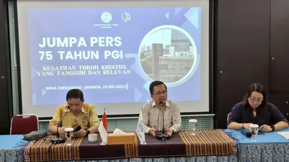 Rayakan Kenaikan Yesus Kristus, PGI Minta Gereja Perjuangkan Perdamaian