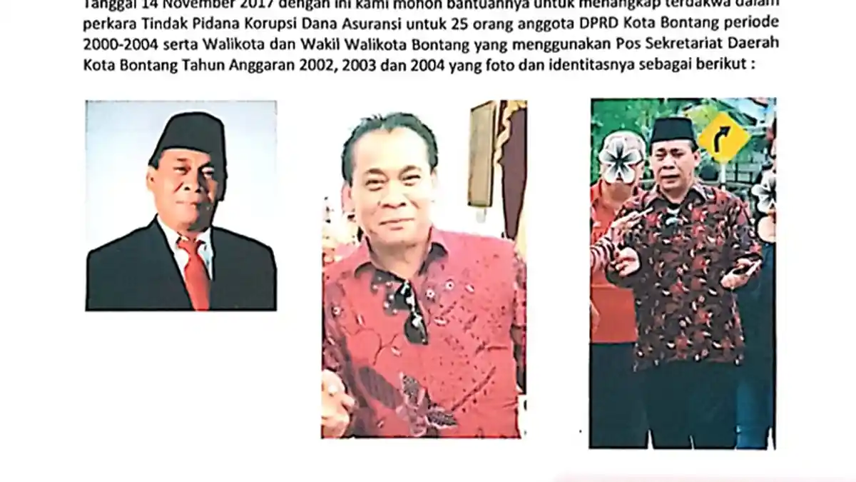 Kajari Bontang Keluarkan Surat Perintah Penangkapan Wakil Ketua DPRD Kaltim