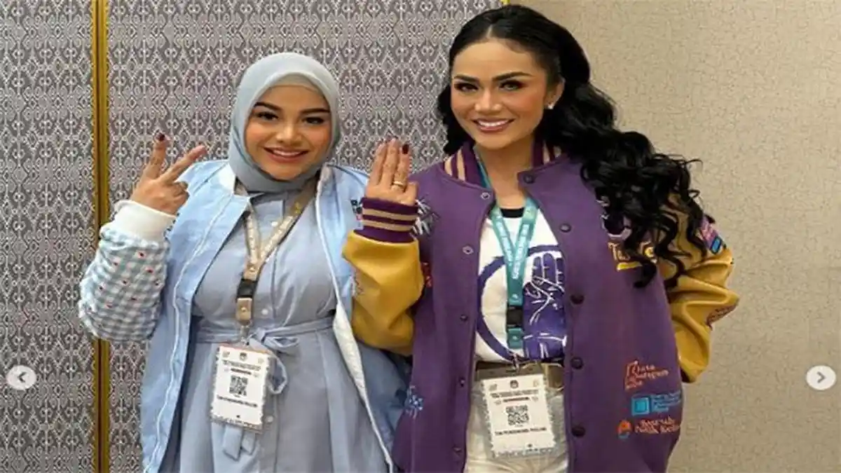 Krisdayanti dan Aurel Beda Pilihan,Hadir Bersama di Debat Capres,Istri Raul Dukung No 3,Istri Atta?