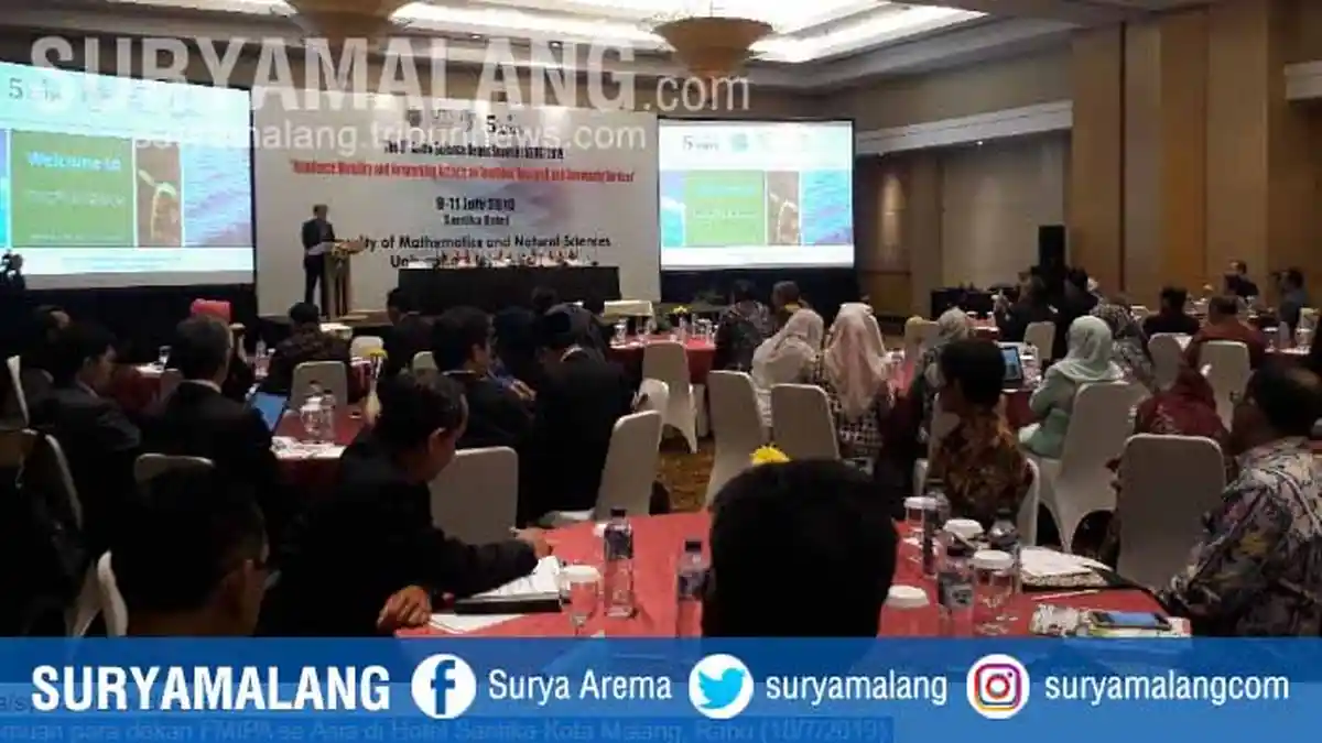 Perkuat Jaringan Di Pertemuan Dekan FMIPA Se-Asia