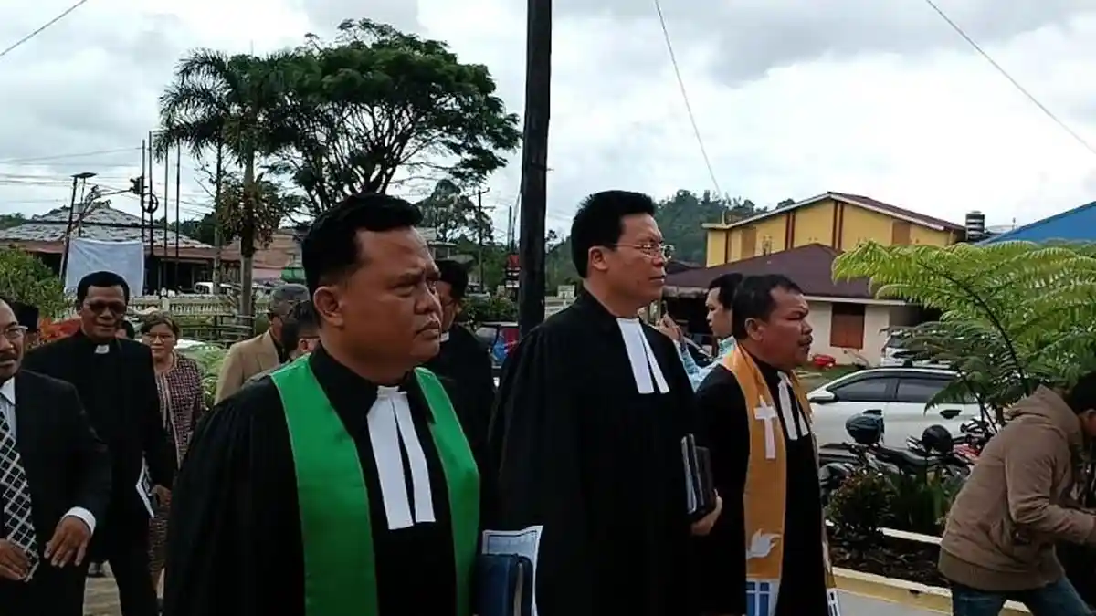 Ibadat Pelestarian Alam di Tapanuli Raya Dipimpin Ephorus HKBP Pendeta Victor Tinambunan Berlangsung