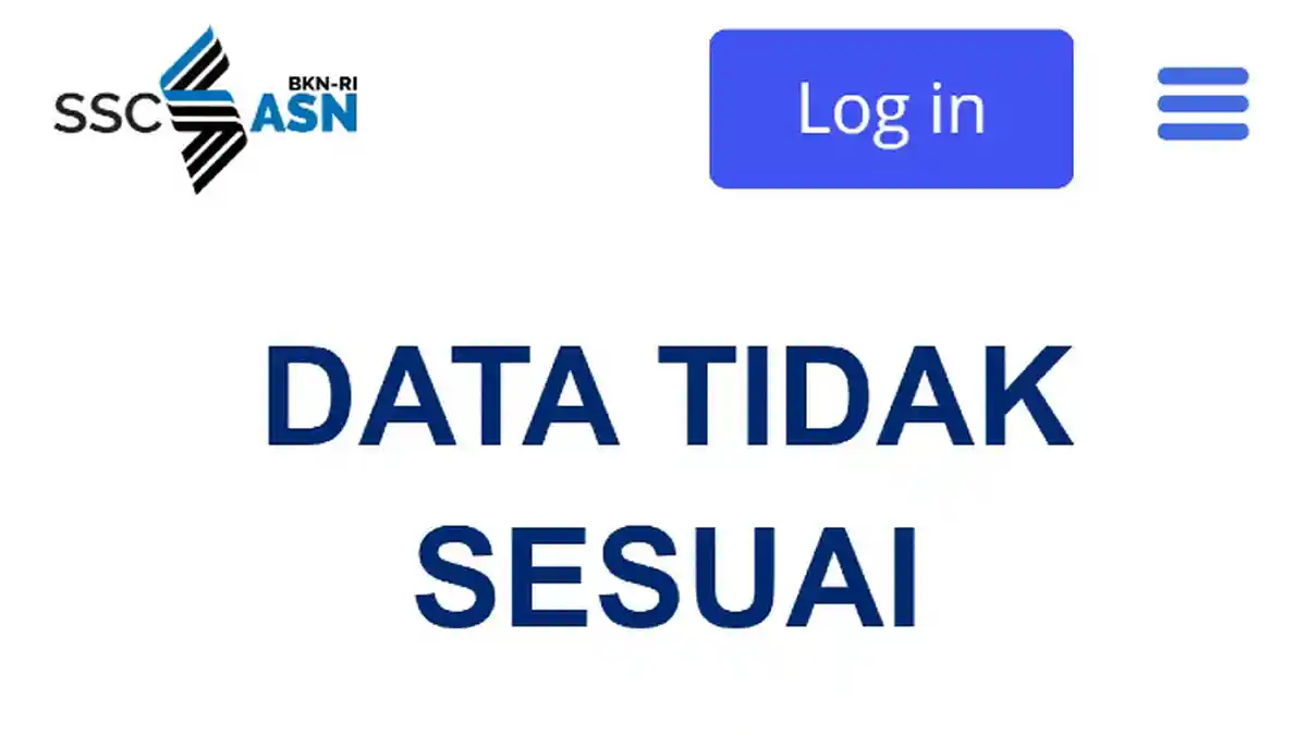 Kenapa Muncul Pemberitahuan 'Data Tidak Sesuai' saat Mendaftar CPNS & PPPK 2021? Apa Solusinya?
