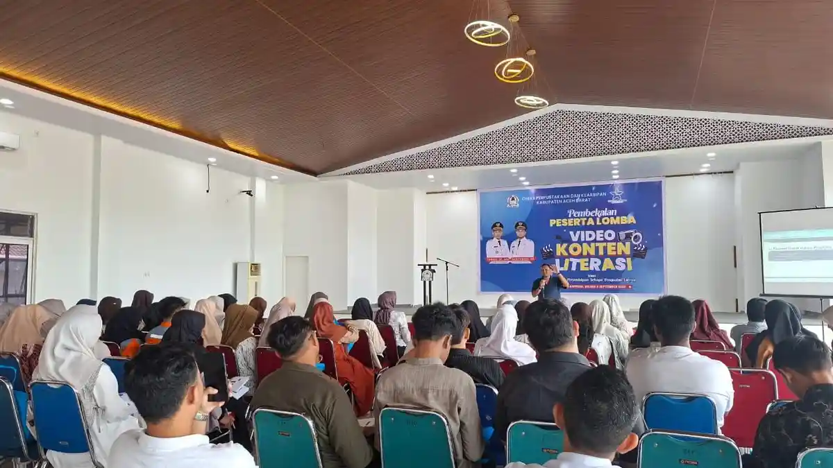 Pemkab Aceh Barat Latih Pemuda Jadi Konten Kreator Literasi Berbasis Kearifan Lokal