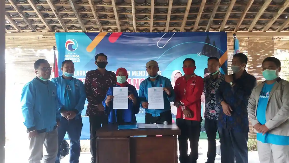 Partai Gelora Indonesia Deklarasikan Dukungan pada Paslon Kustini Sri Purnomo dan Danang Maharsa 