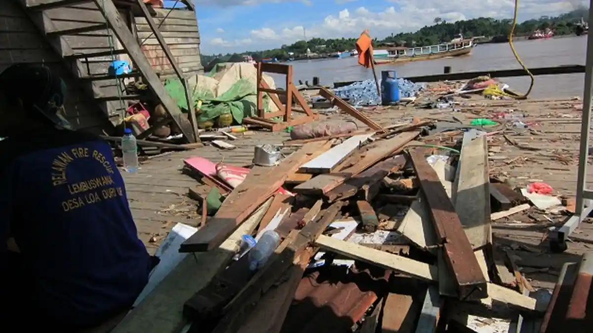 Dermaga Tempat Kapal Meledak Dituding Ilegal, Ini Penjelasan Pihak PT SI Mahakam