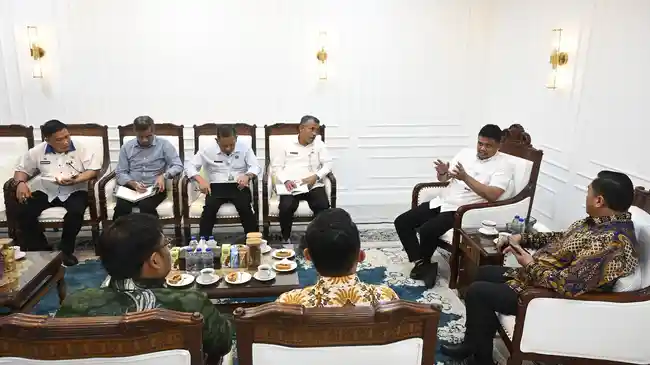 Bobby Nasution Ajak BNNP Sumut Intervensi Terpusat Berantas Narkoba, Siap Dukung Anggaran