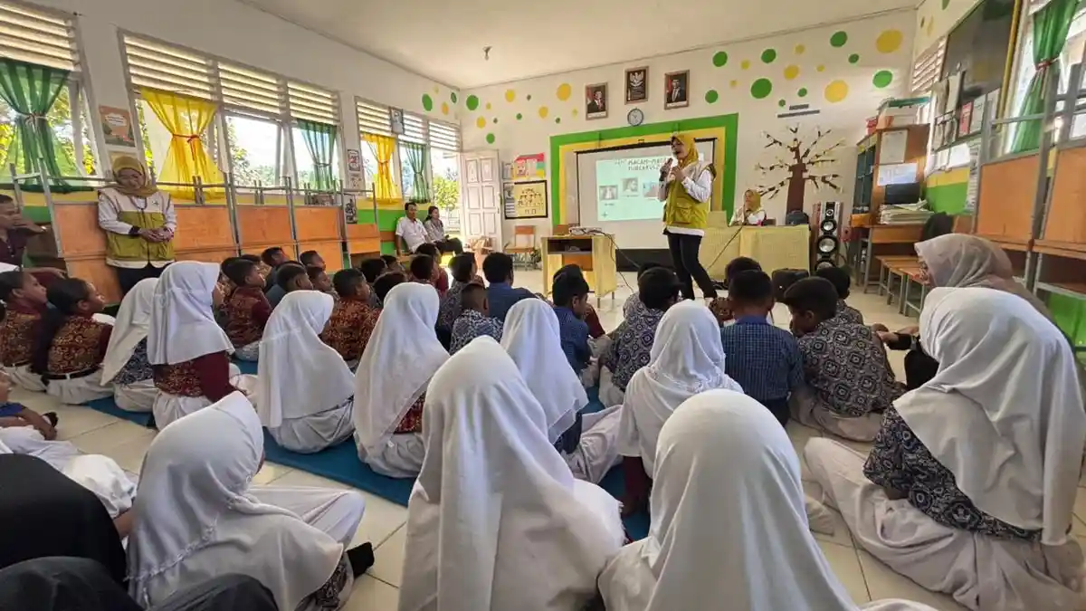 DSLNG Gelar Edukasi Pola Hidup Sehat dan Pencegahan TB Bagi Siswa SD