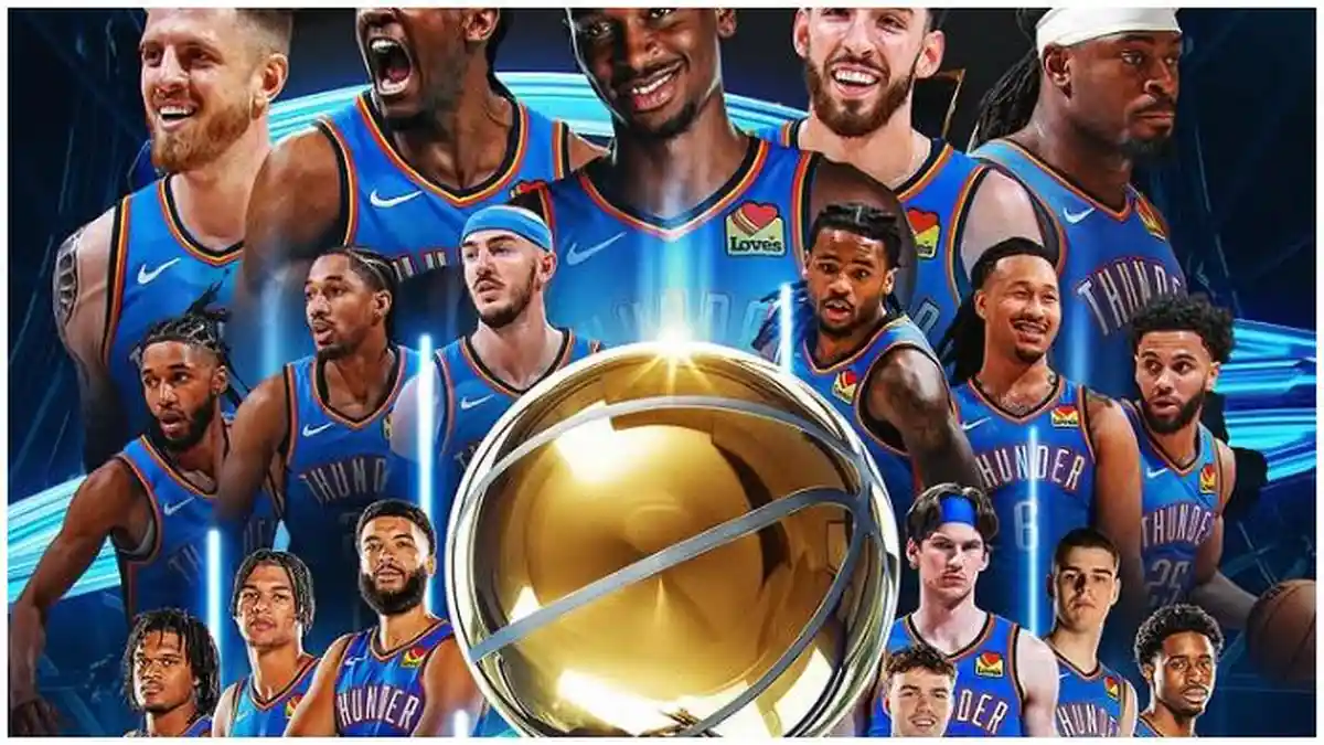 Hasil Final NBA: OKC Thunder Sabet Trofi Juara Pertama, Kalahkan Indiana Pacers di Game 7