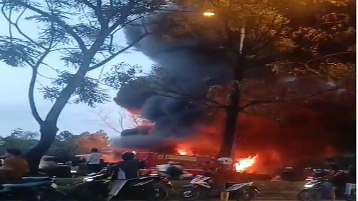 Kebakaran di Batam Hari Ini di Jalan Brigjen Katamso Batuaji, Polisi Ungkap Sumber Kebakaran