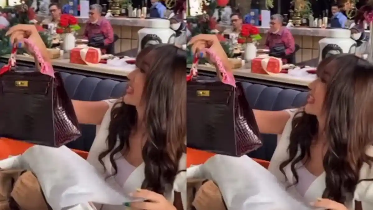 LUCINTA Luna Bikin Heboh! Datang ke Kota Palembang Tenteng Tas Hermes Seharga Rp 1 Miliar